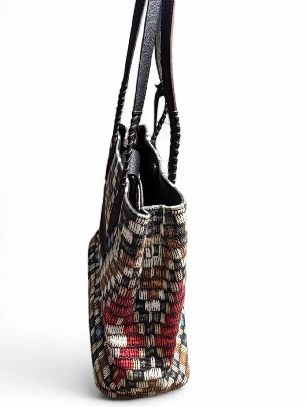 Authentic Brighton African Stories Sahara Canvas Handbag